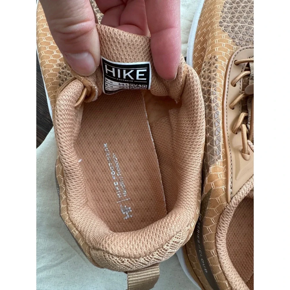 Hike Footwear HF Cloud Barefoot Sneakers Tan Brown Mesh Womens 8-8.5 Mens 6 - Picture 4 of 6